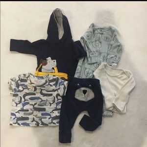5x piece 6 Months Baby Boy Clothes